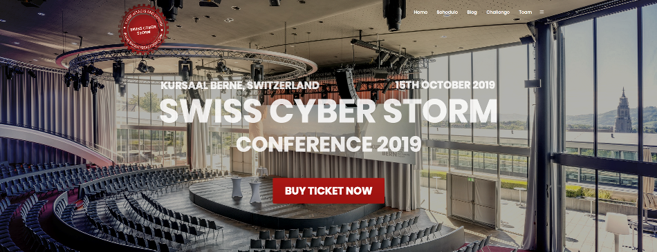 Swiss Cyber Storm Conference 2019 im Kursaal Bern